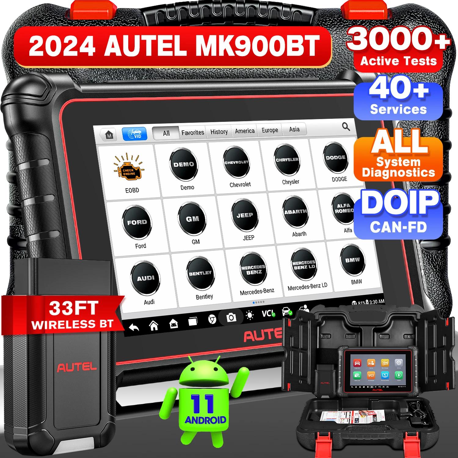 Autel MaxiCOM MK900 BT MK900BT 8 ġ ڵ  , CAN FD DOIP OBD2 ĳ ׷̵, MK808BT Pro MK808S